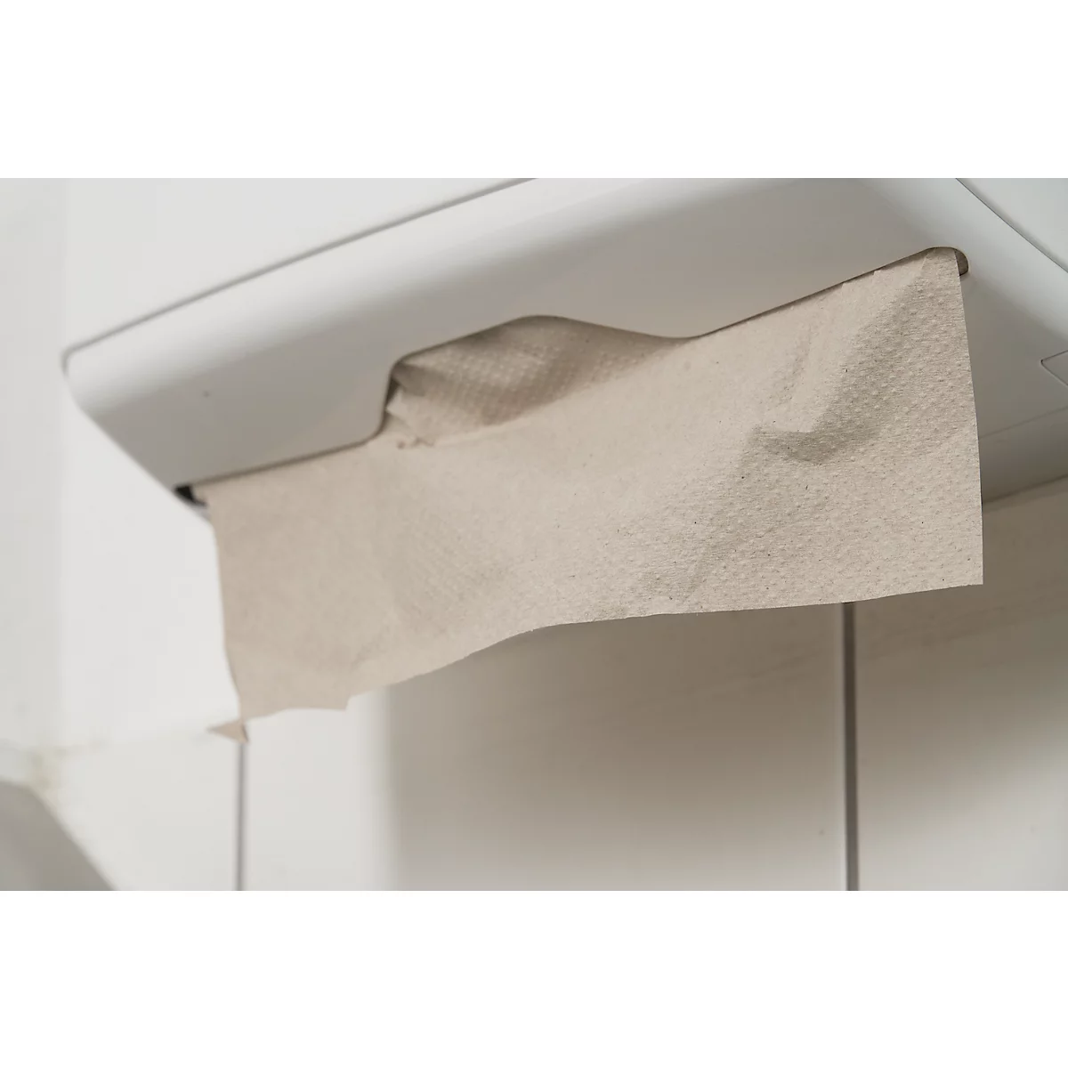 Papieren handdoeken - L 250 x B 230 mm - zigzagvouwen - 1-laag - 5000 vellen - wit - ons merk Schäfer Shop Pure