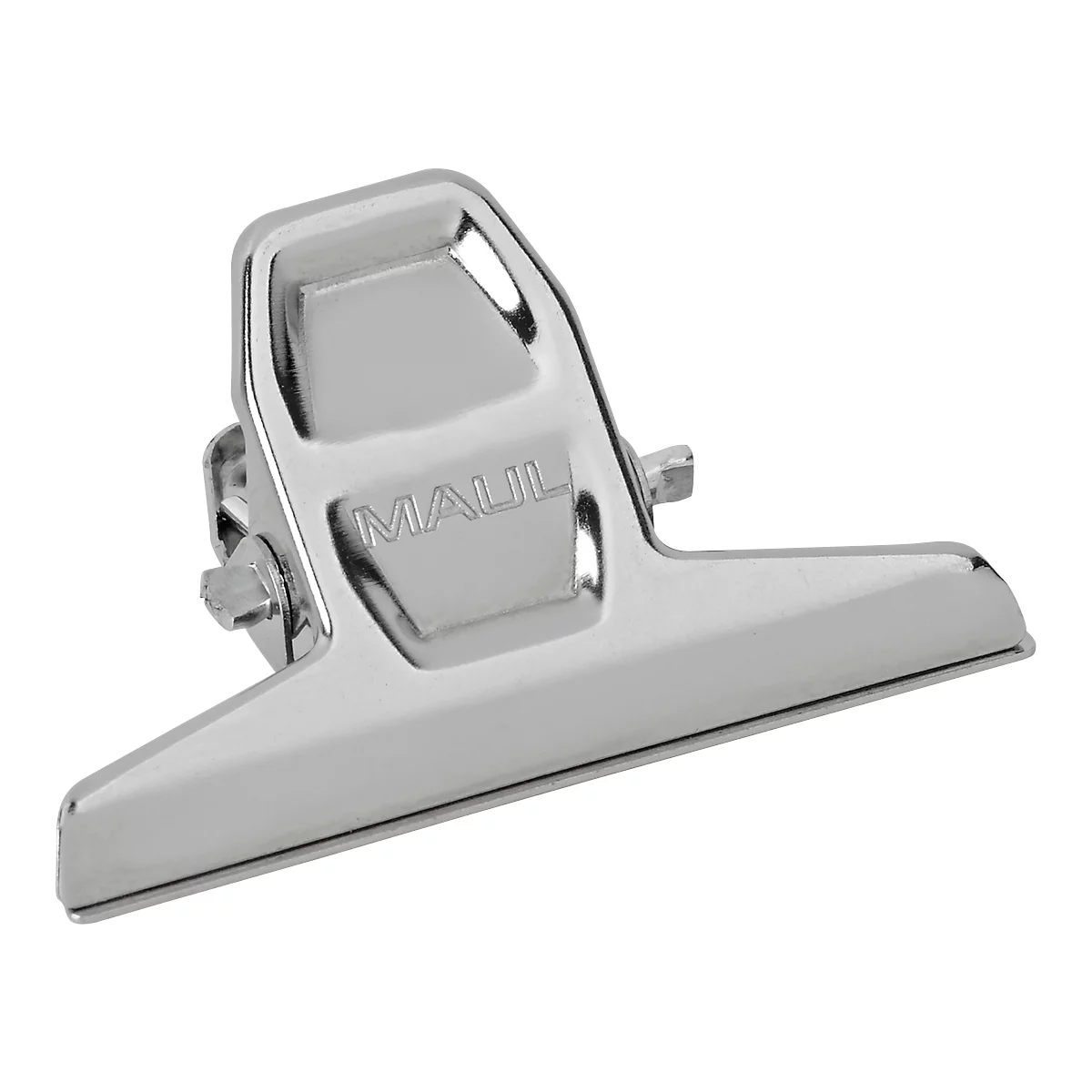 Papierklem MAULpro, klembreedte 12 mm, B55 mm, staal, 10 st.