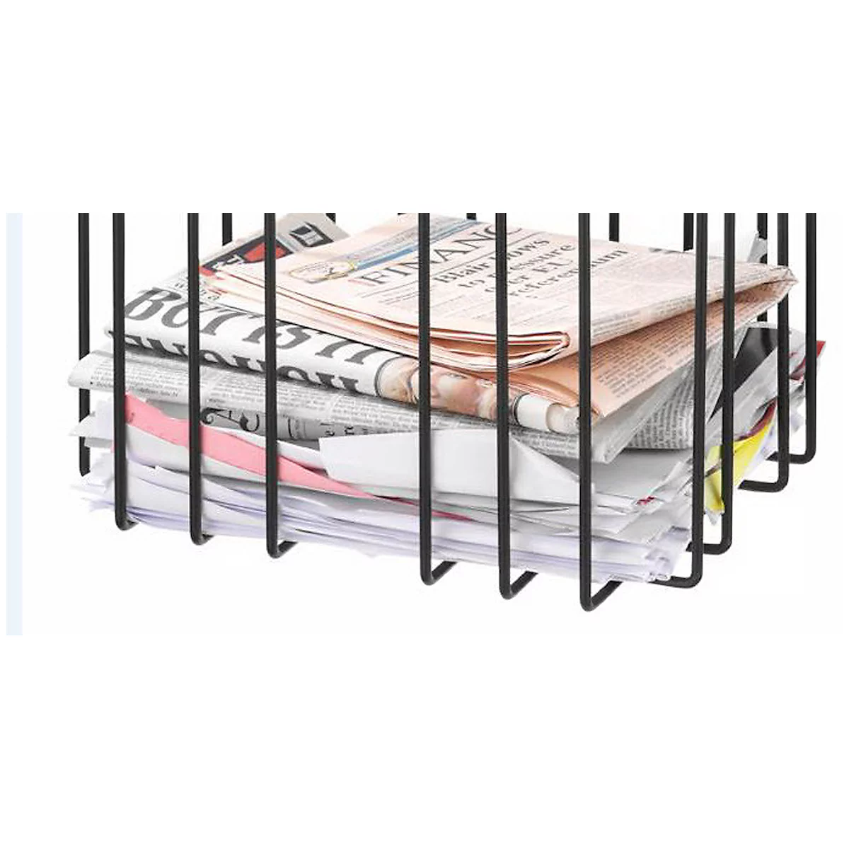 Papiersammler Merlo-T, schwarz