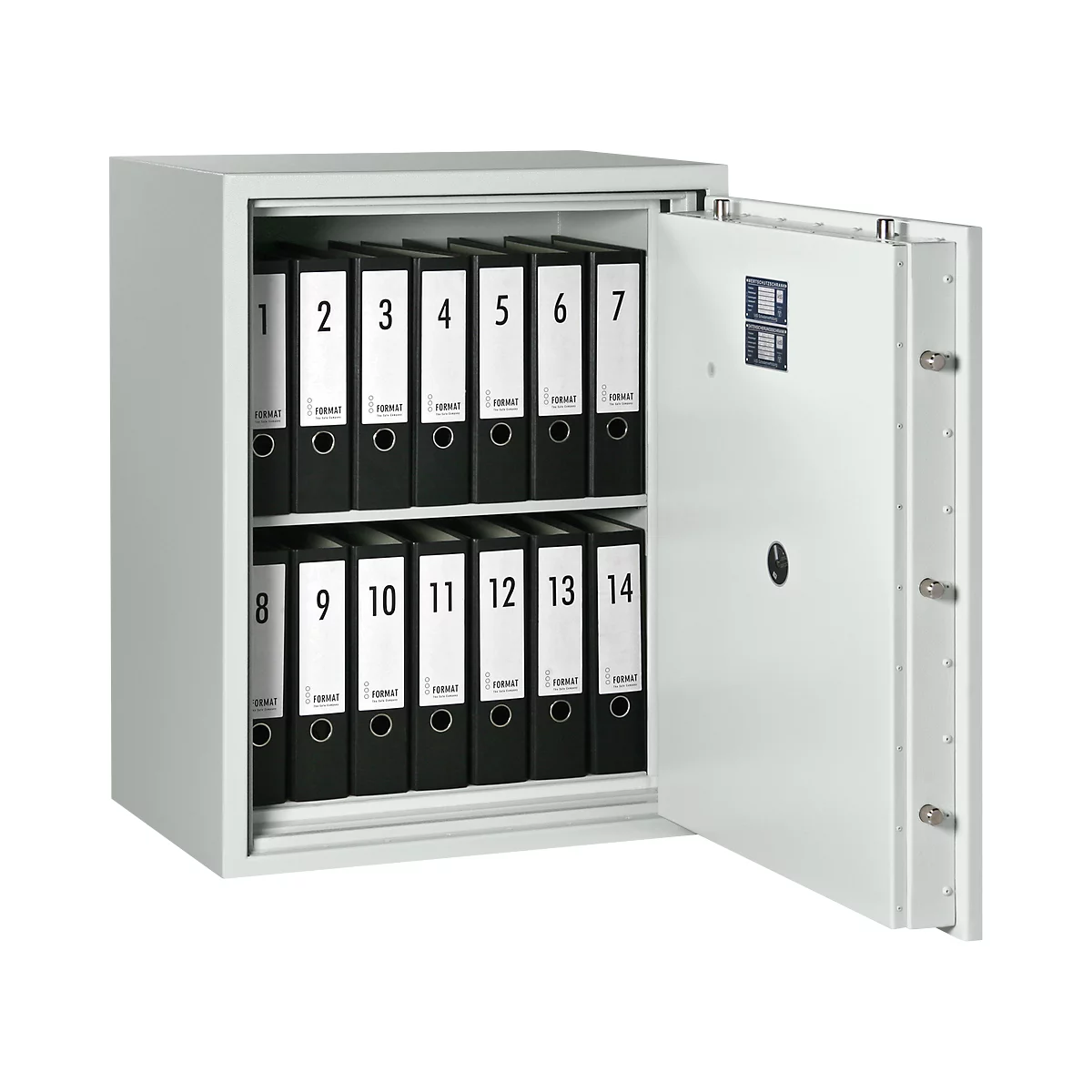 Papiersicherungsschrank Paper Star Pro 2, lichtgrau RAL 7035
