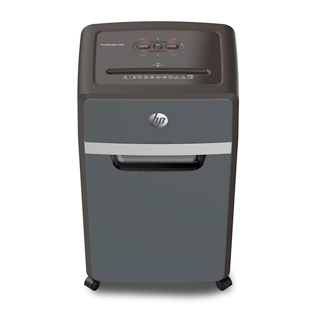 Papiervernietiger HP Pro 18CC, deeltjesversnipperaar 4 x 35 mm, P-4, 25 l, snijcapaciteit 18 vel
