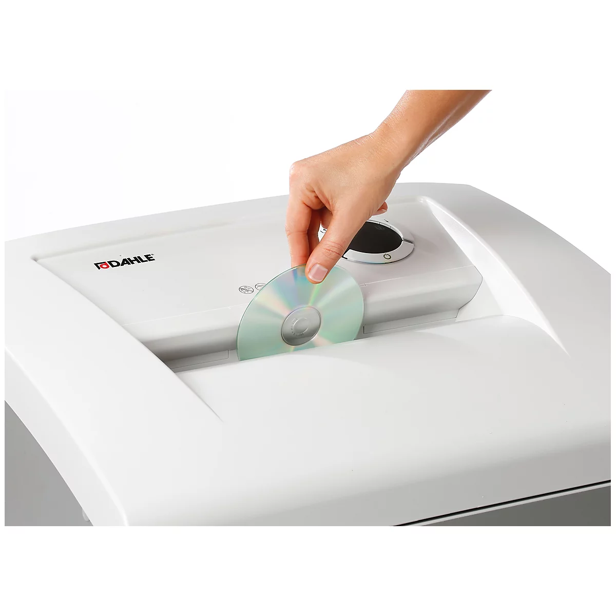 Papierversnipperaar Dahle MHP 50314, micro-cut 4 x 40 mm, P4, 15-17 vel, incl. 10 opvangzakken