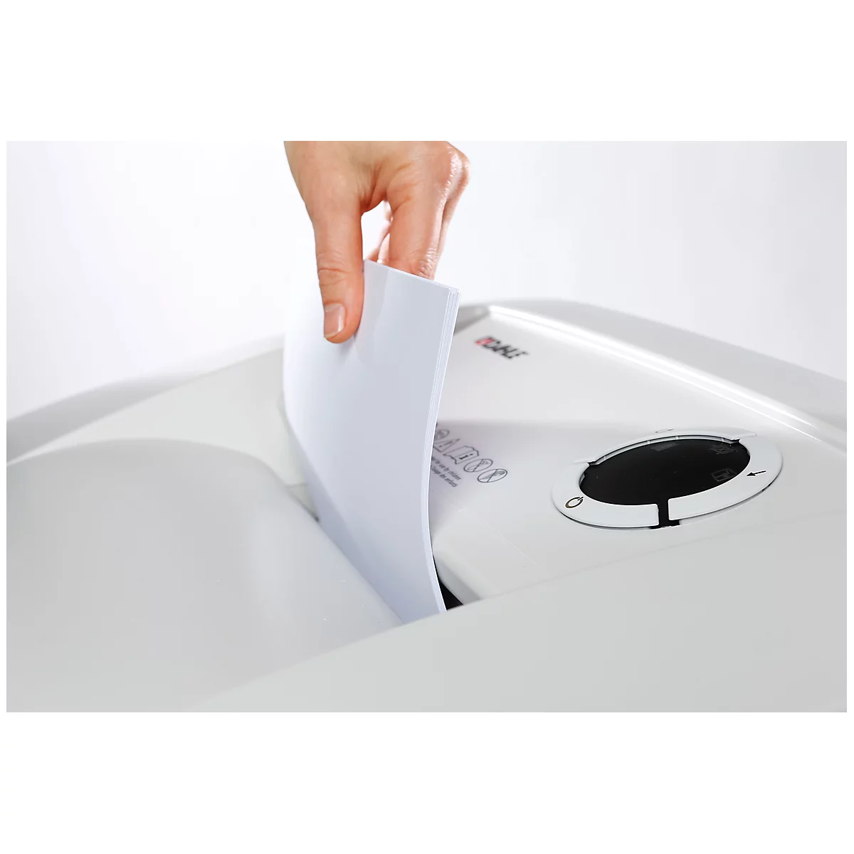 Papierversnipperaar Dahle MHP 50314, micro-cut 4 x 40 mm, P4, 15-17 vel, incl. 10 opvangzakken