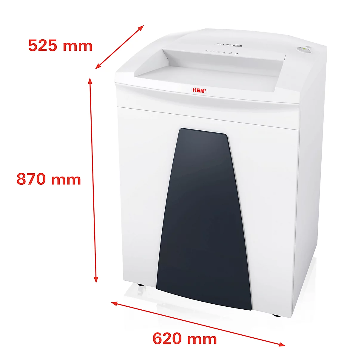 Papierversnipperaar HSM SECURIO B35C, particle-cut 4,5 x 30