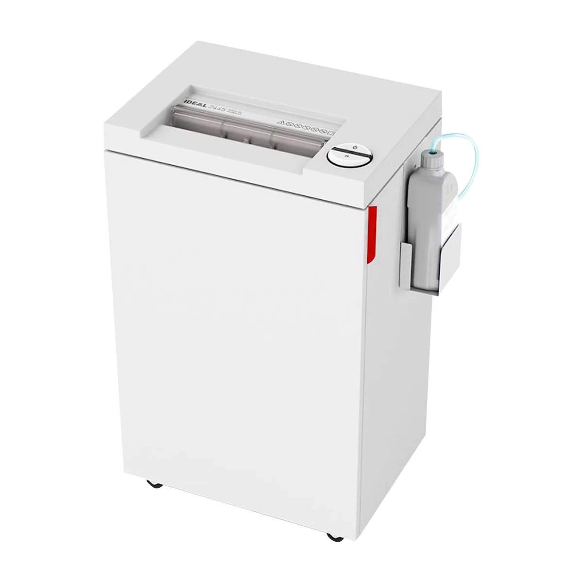 Papierversnipperaar IDEAL 2445 CC, particle-cut 4 x 40 mm, P-4, 35 l, snijvermogen 11-15 vel, met olie-injectie