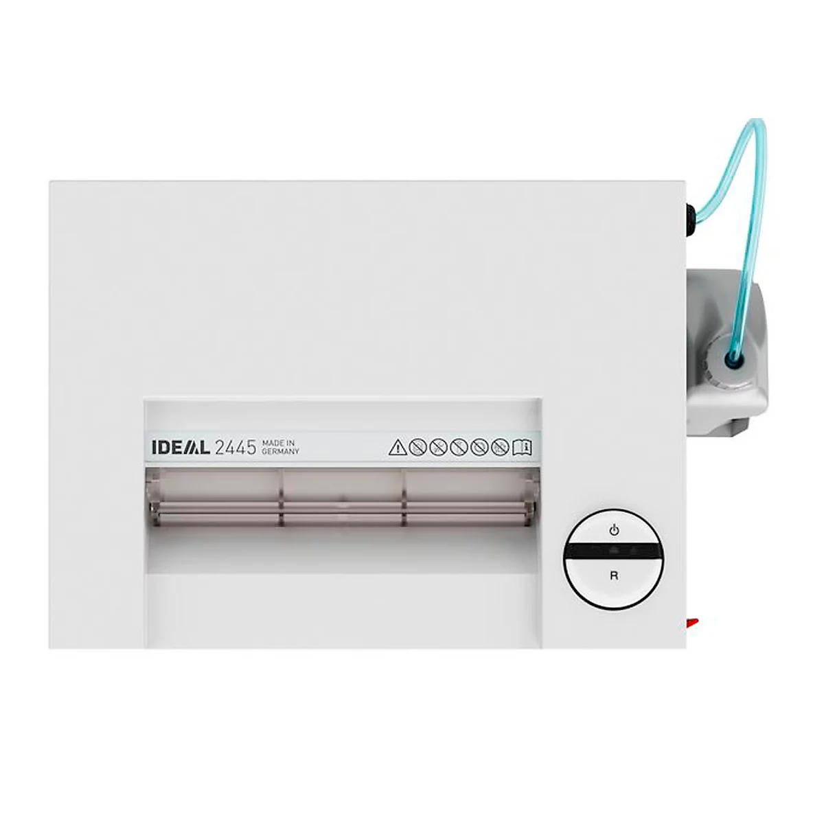 Papierversnipperaar IDEAL 2445 SMC, particle-cut 0,8 x 5 mm, P-7, 35 l, snijvermogen 3-5 vel, met olie-injectie