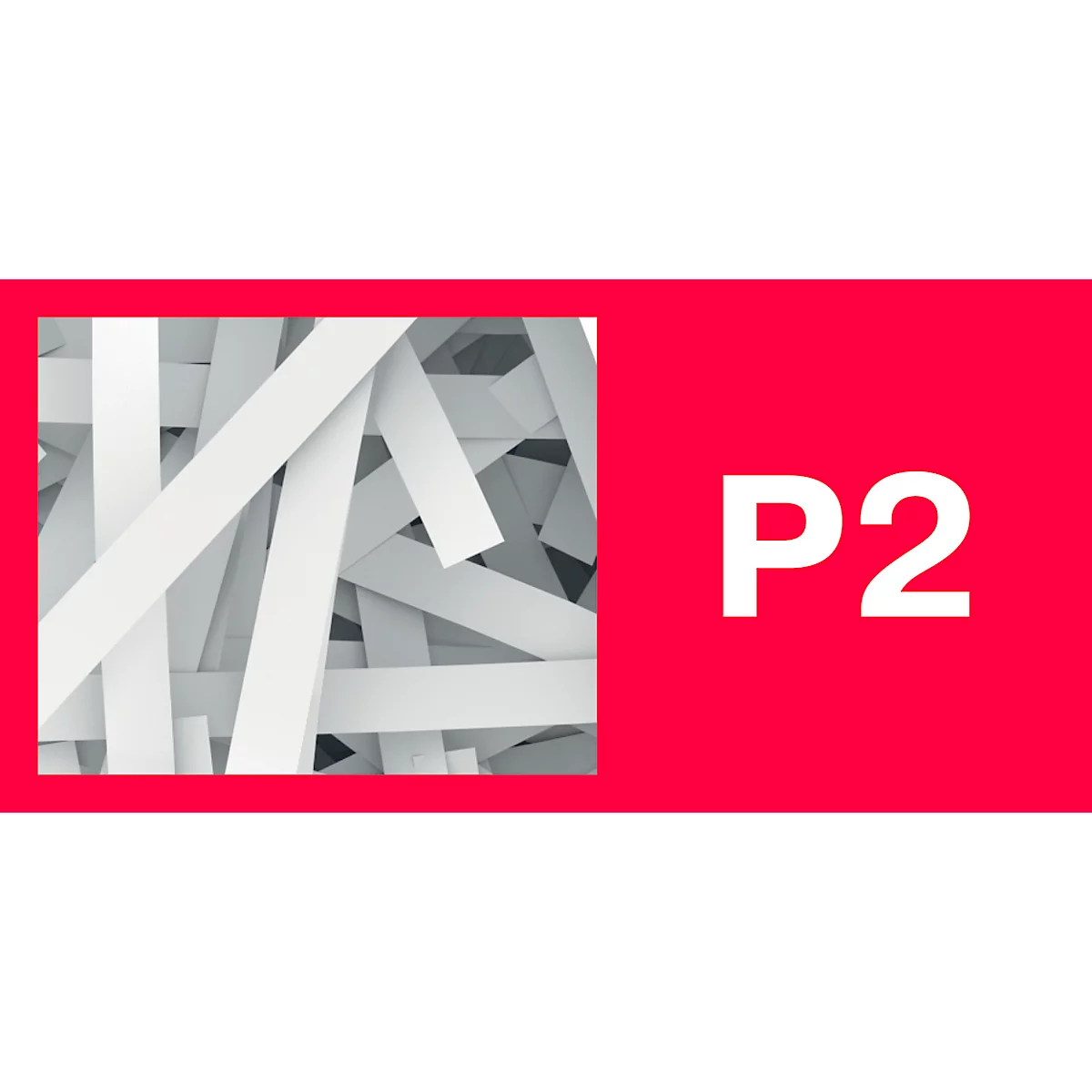 Papierversnipperaar Rexel Momentum S206, strip-cut 6 mm, P-2, 9 l, snijvermogen 6 vellen