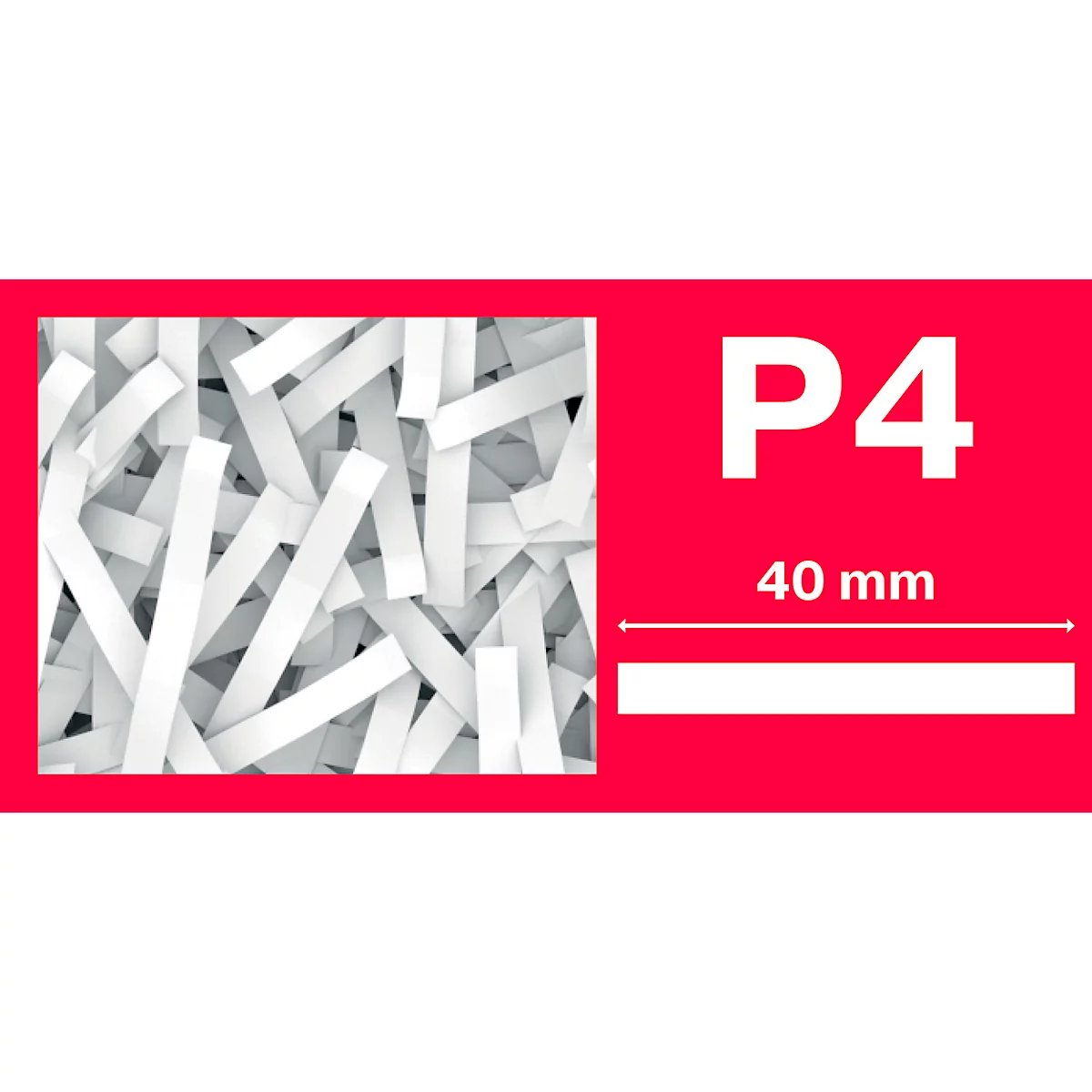 Papierversnipperaar Rexel Momentum X415, particle-cut 4 x 40 mm, P-4, 23 l, snijvermogen 15 vellen