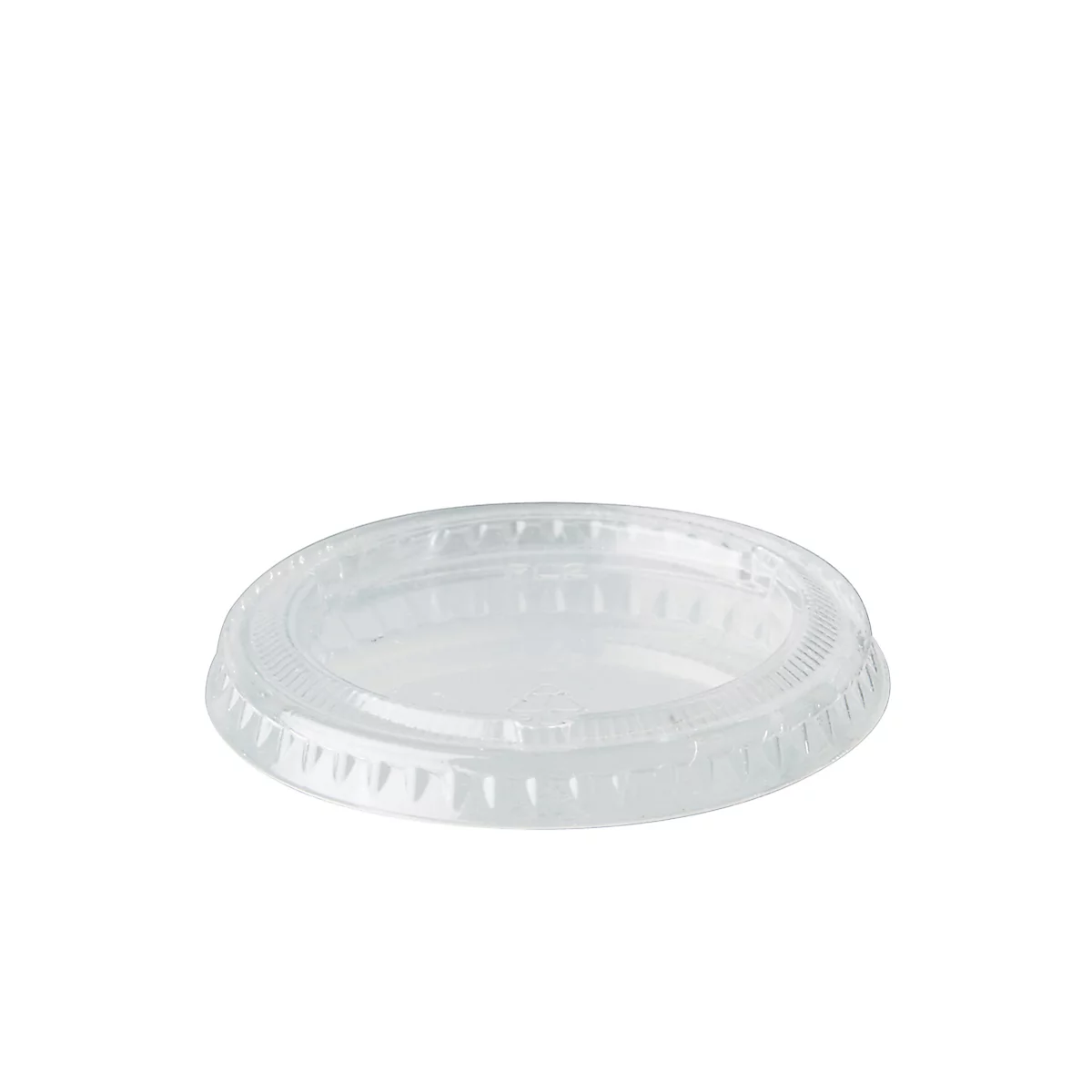 Papstar deksel Pure voor potten Ø 60 mm, composteerbaar, transparant, 50 stuks