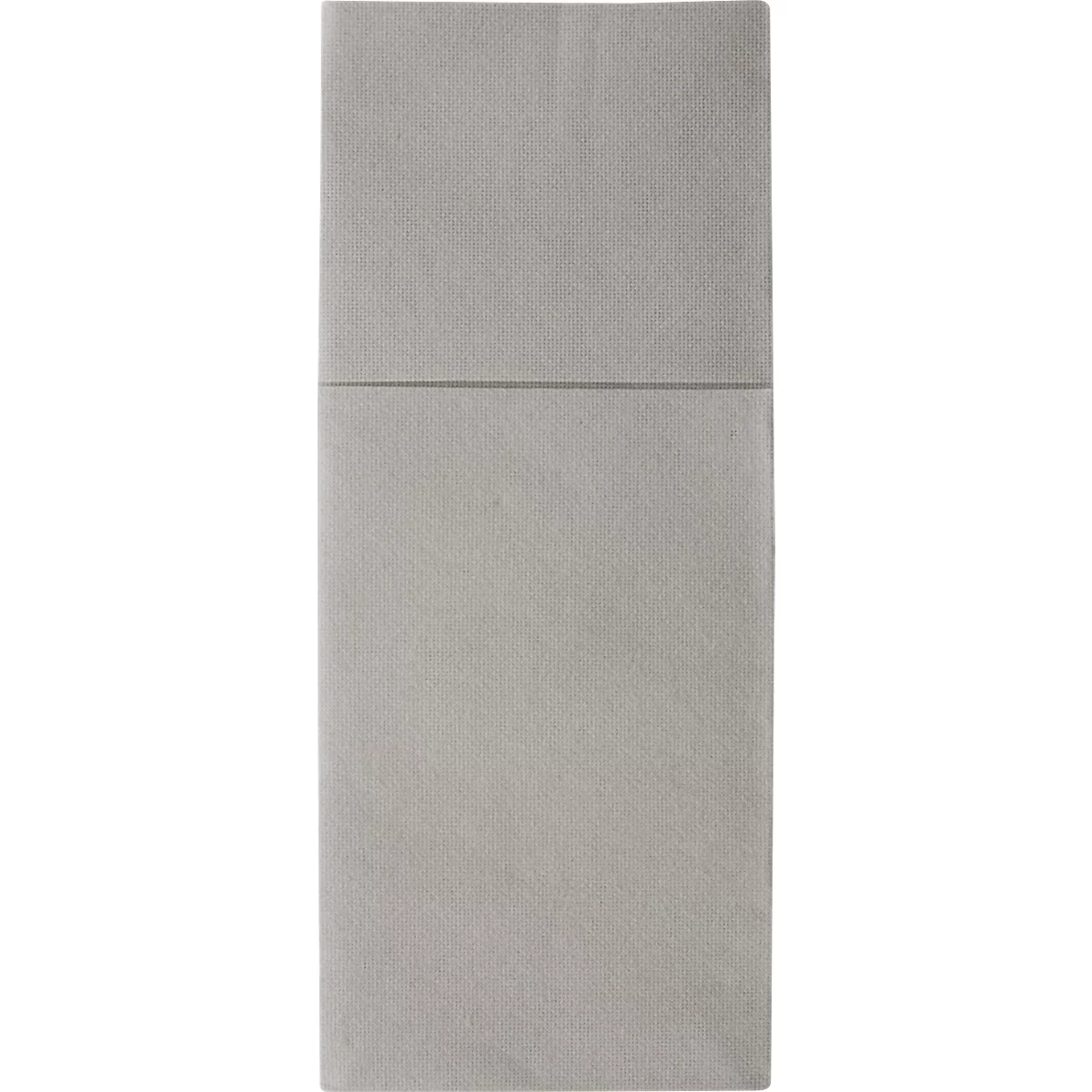 Papstar pochettes hygiéniques pour couverts Airlaid, gris, 1/8-pli, 24 x 10 cm, 4 x 100 pièces