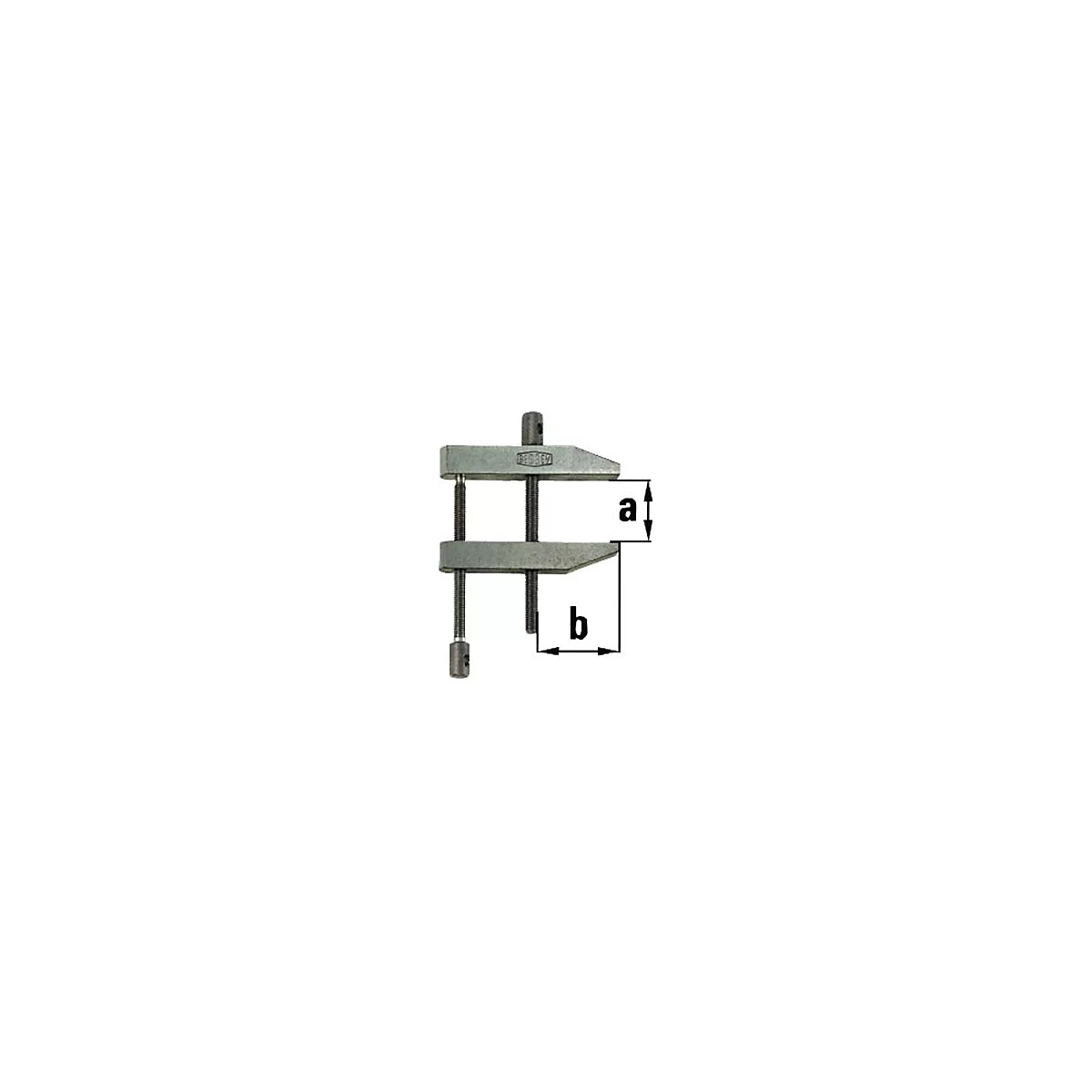 Parallelschraubzwinge PA Spann-W.116mm A.72mm BESSEY