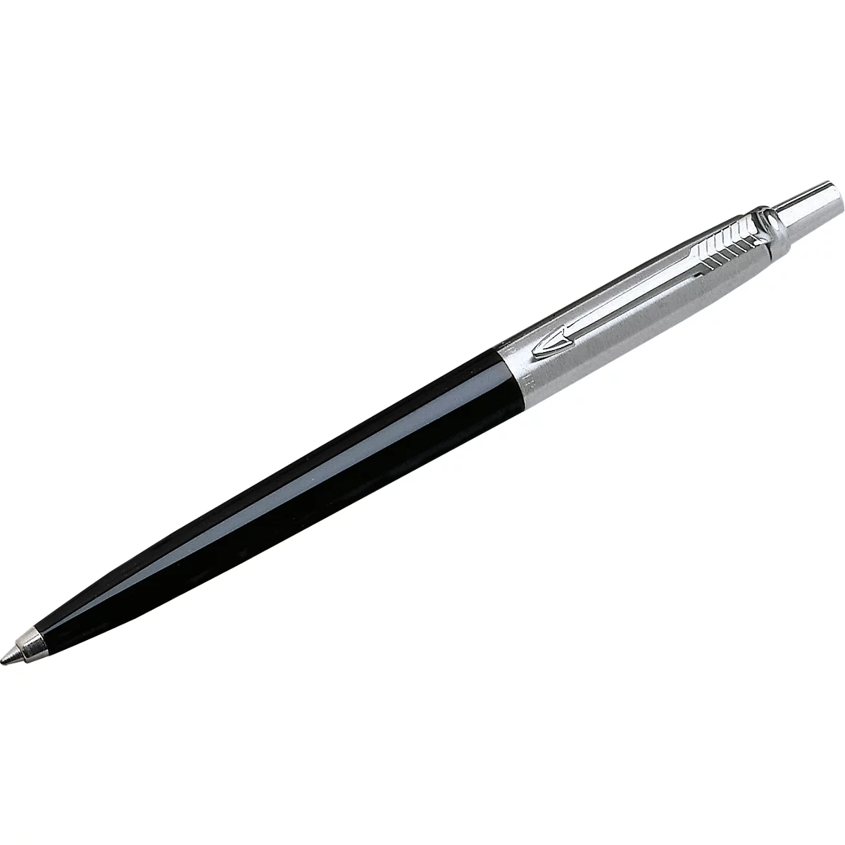 PARKER Druckkugelschreiber Jotter, schwarz/chrom