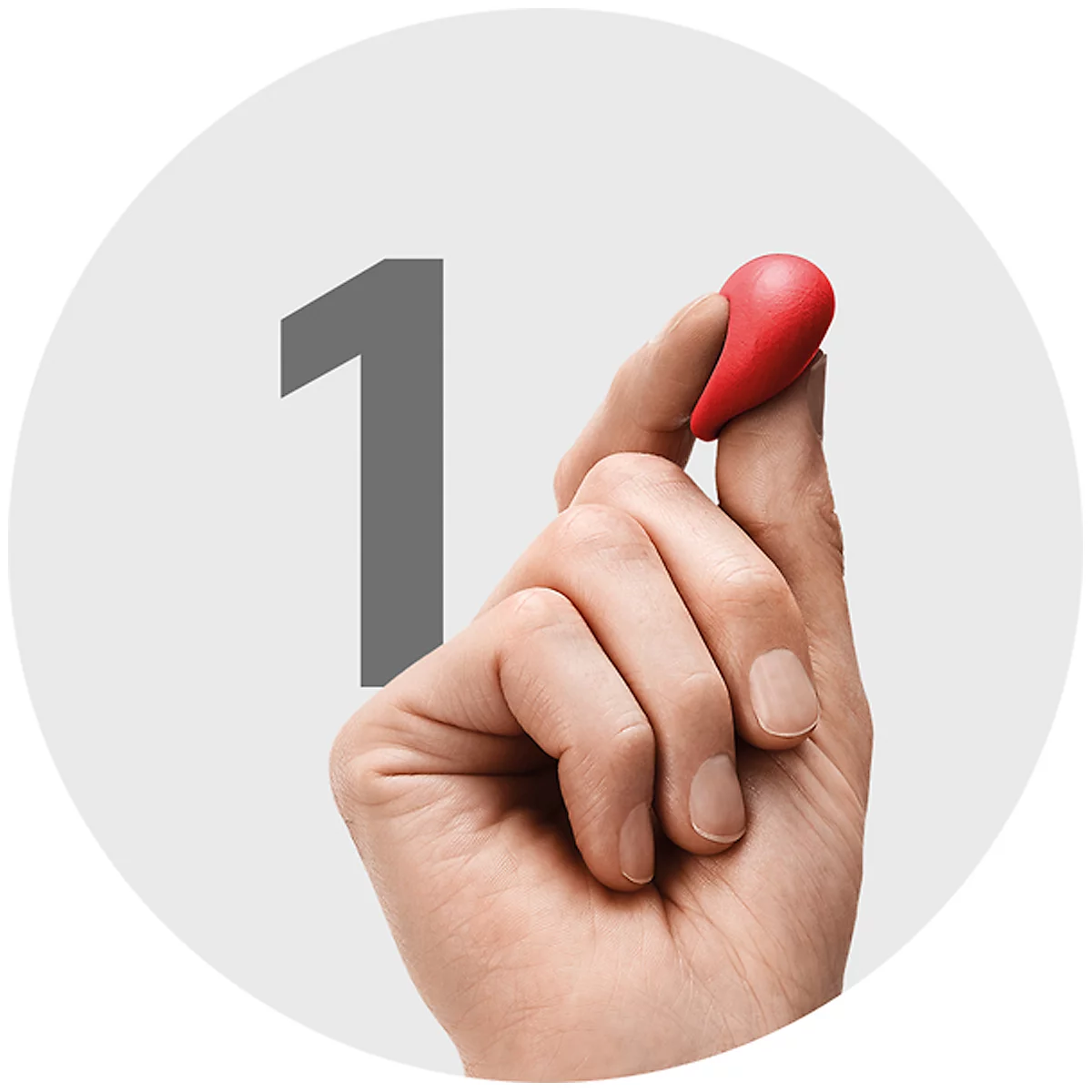 Pâte modelable fixante Sugru by tesa®, paquet de 3x 3,5 g, noir, blanc, rouge