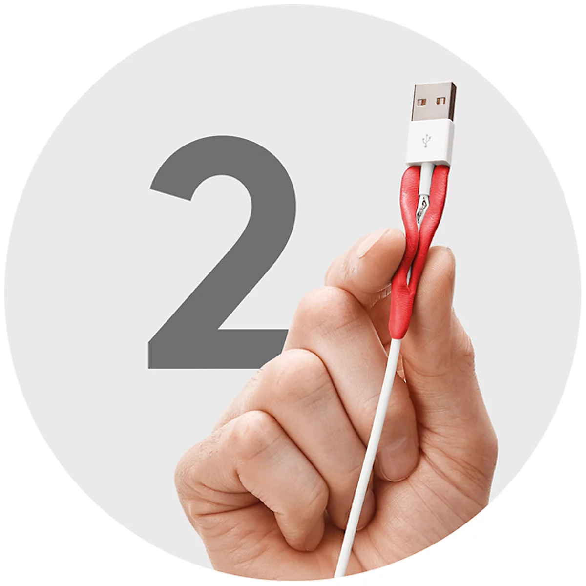 Pâte modelable fixante Sugru by tesa®, paquet de 3x 3,5 g, noir, blanc, rouge