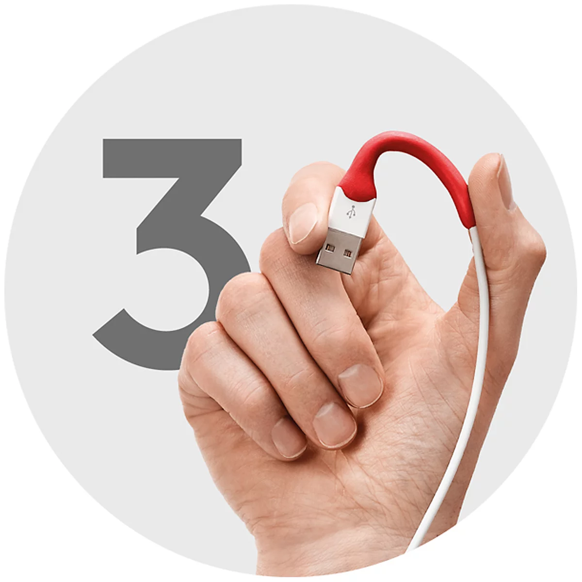 Pâte modelable fixante Sugru by tesa®, paquet de 3x 3,5 g, noir, blanc, rouge