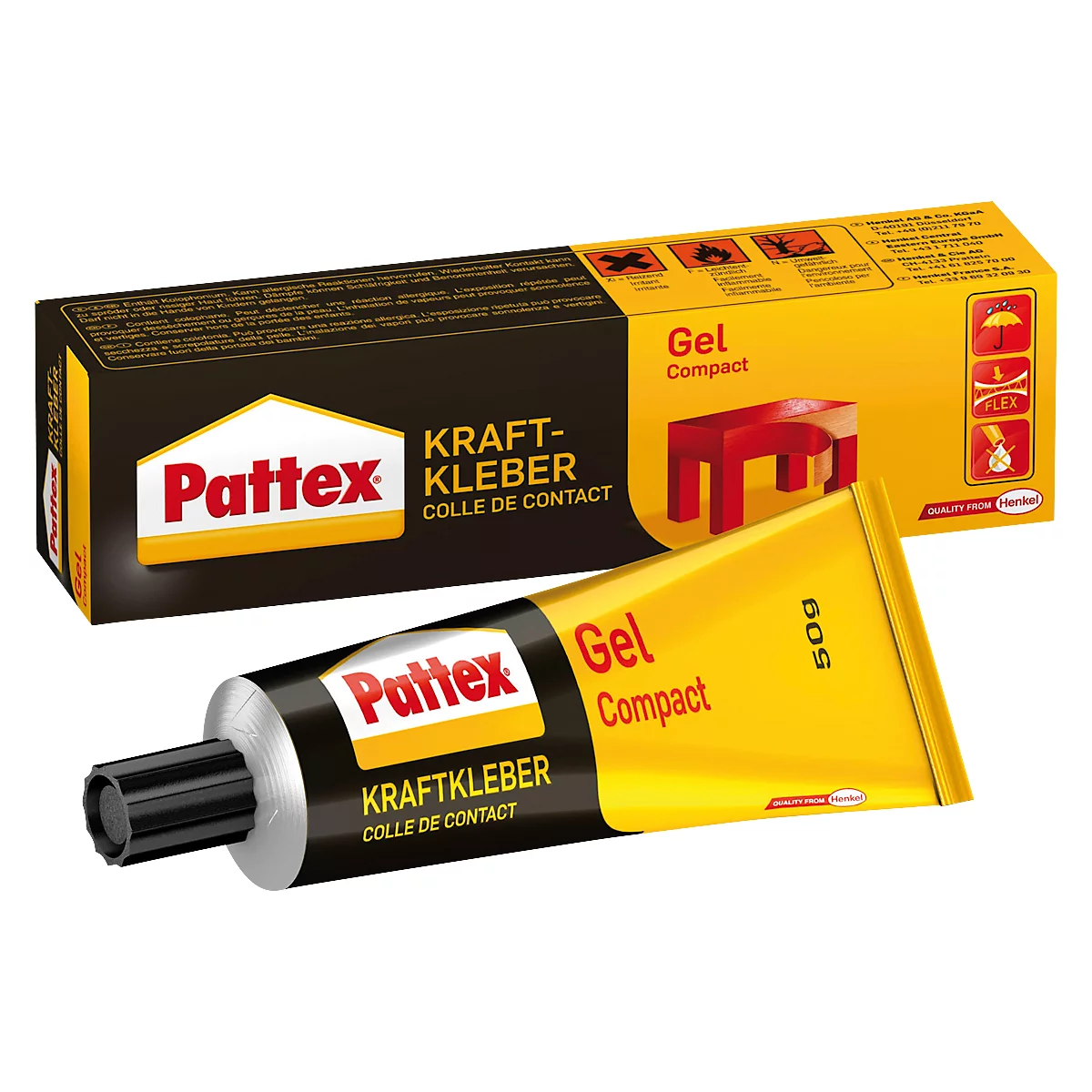 Pattex krachtlijm Compact, 50g
