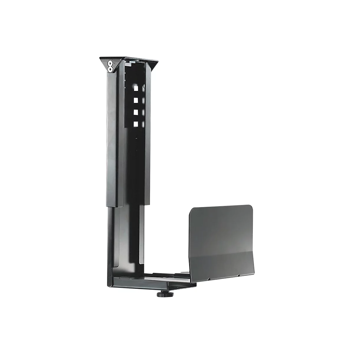 PC houder Neomounts by NewStar CPU-D200, verticaal, tot 30 kg, handmatig in hoogte &amp; breedte verstelbaar, incl. bevestigingsmateriaal, zwart