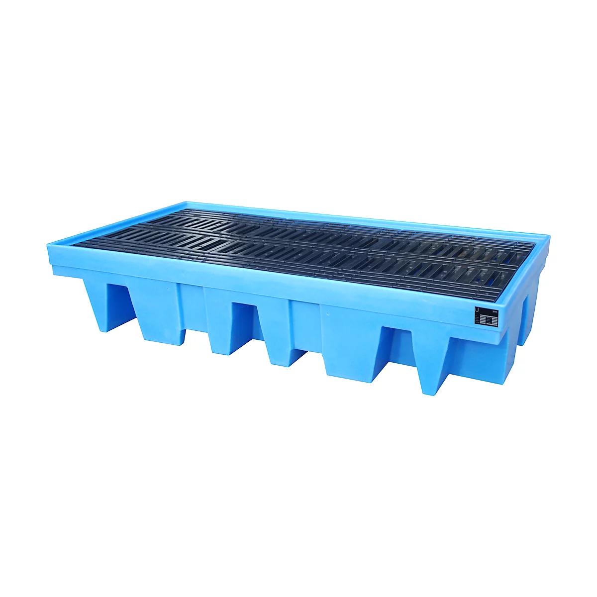 PE-Auffangwannen für 8 x 200 Liter-Fässer oder 2 x 1000 Liter IBC