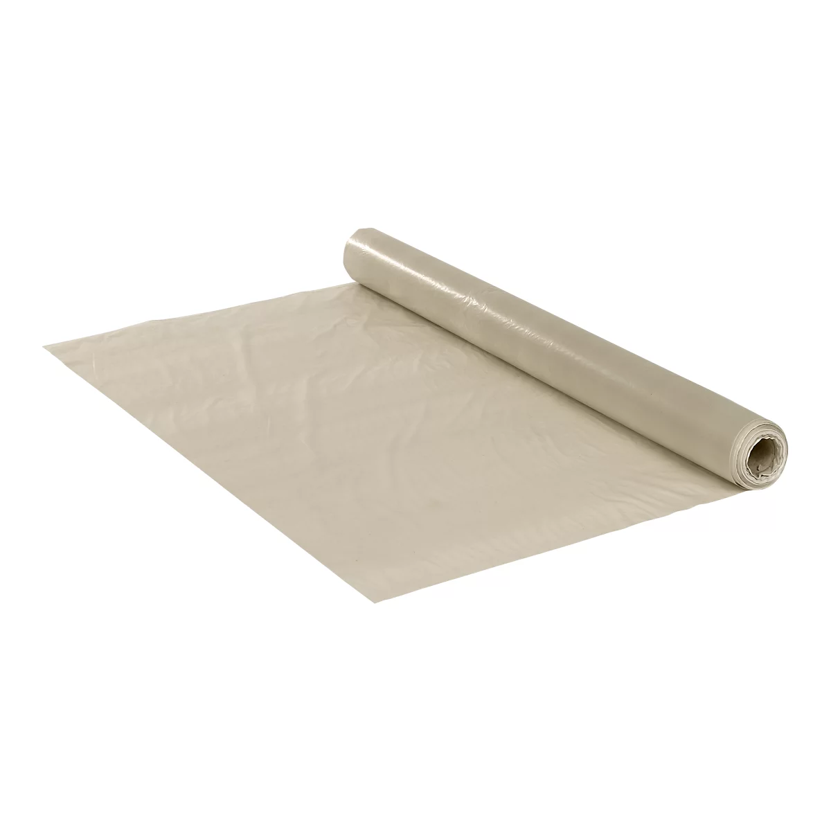 PE Folie Baufolie Flachfolie, robust & wasserdicht, transluzent, B 2000 mm