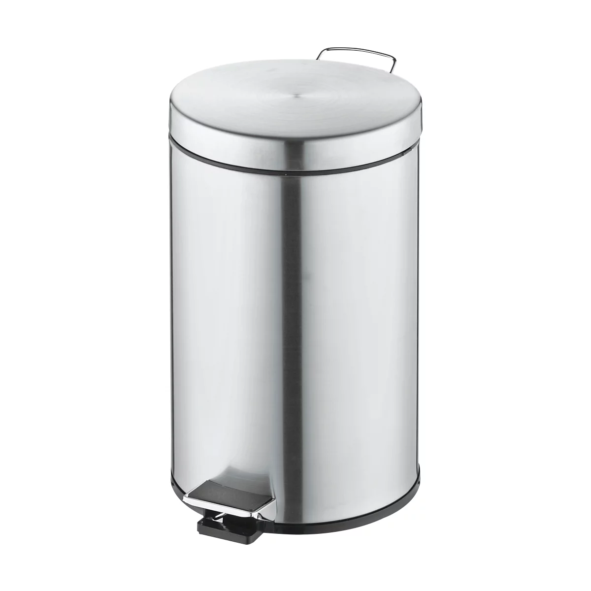 Pedaalemmer - 12 liter - Ø 260 x H 420 mm - rvs