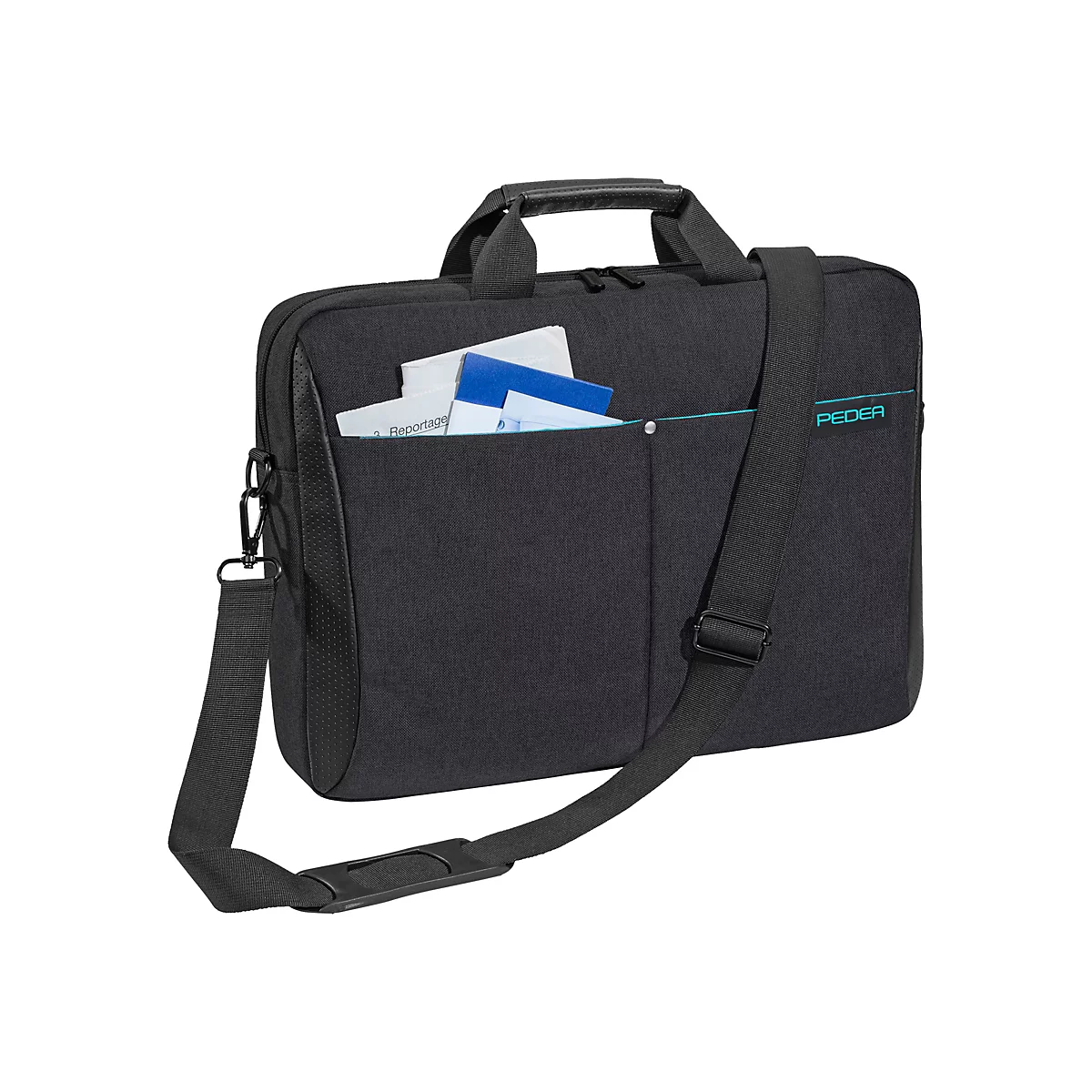 PEDEA Lifestyle - Notebook-Tasche - 39.6 cm (15.6') - Schwarz