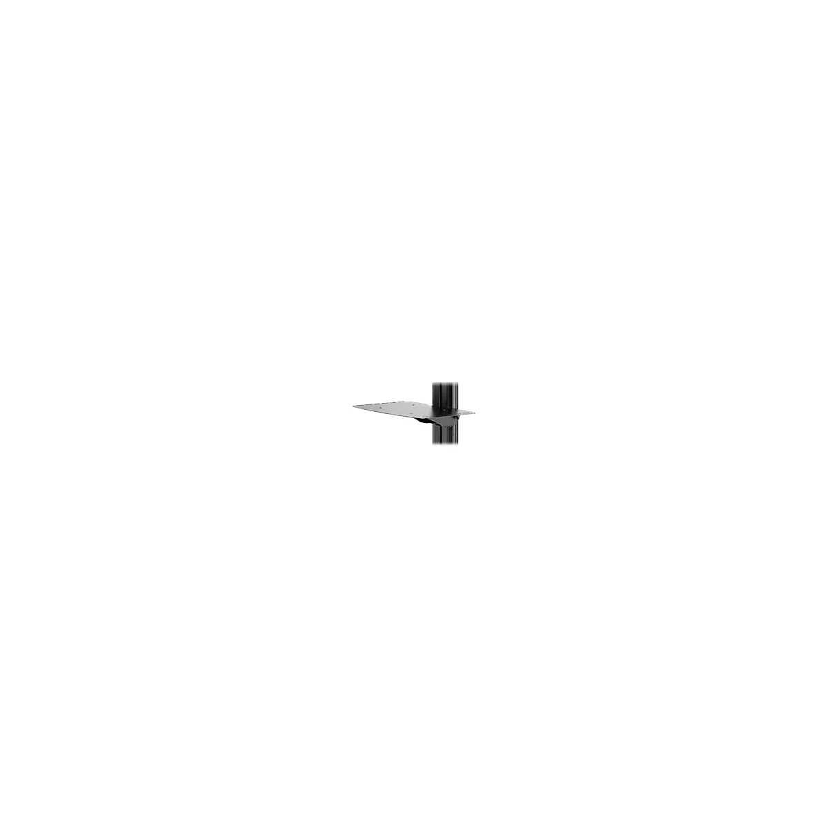 Peerless-AV SmartMount ACC-MS - Montagekomponente (Regal) - für AV-System - Metall - schwarze Pulverbeschichtung