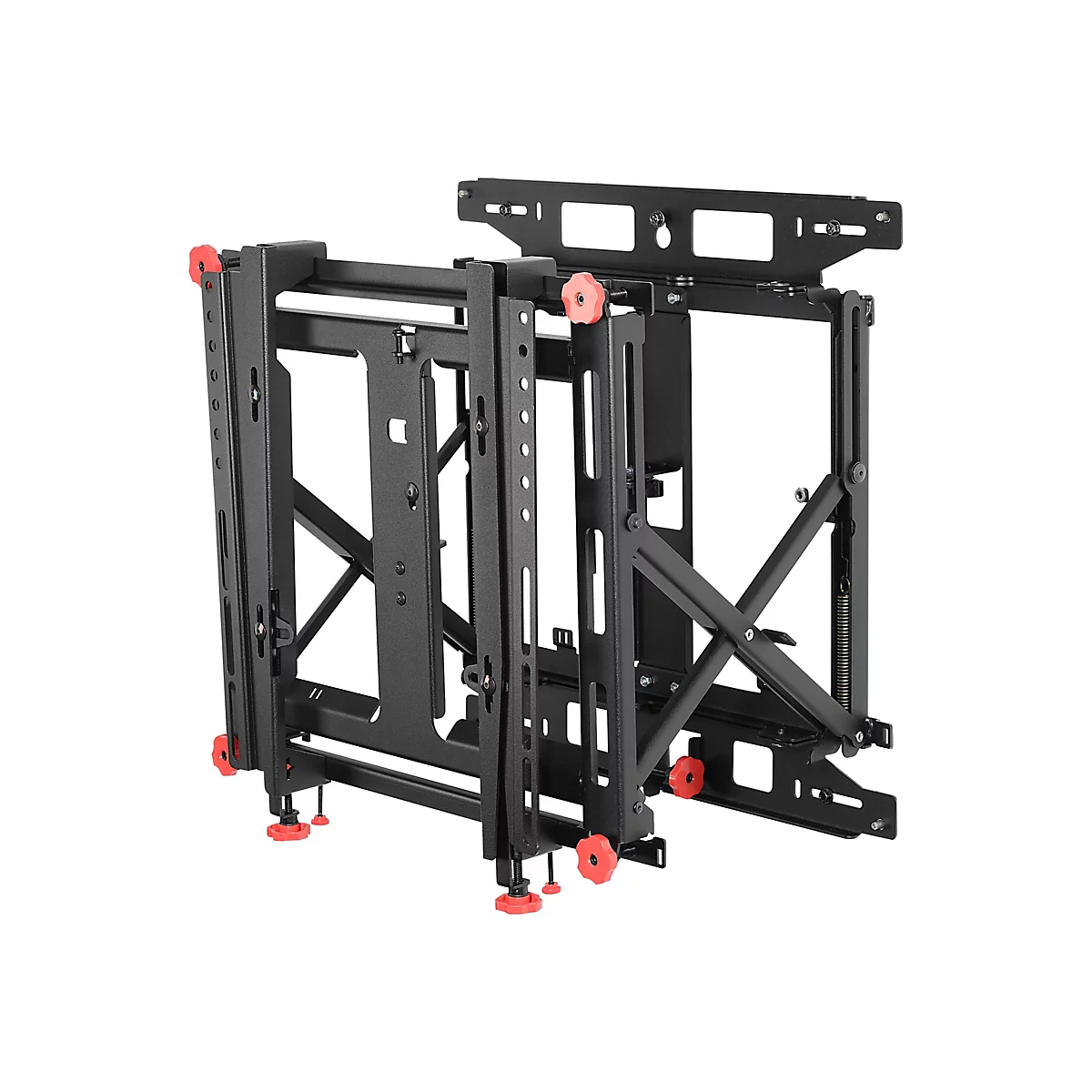 Peerless SmartMount Supreme Full Service Video Wall Mount with Quick Release - Klammer - für Videoleinwand - Schwarz - Bildschirmgröße: 116.8-152.4 cm (46'-60') - Wandmontage