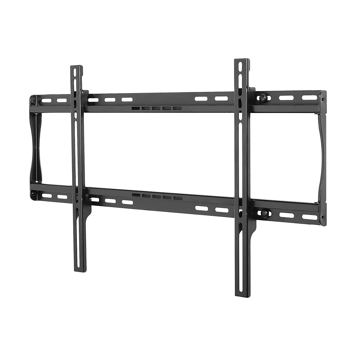 Peerless SmartMount Universal Flat Wall Mount SF650P - Befestigungskit (Wandplatte, tiefe Halterung) - für Flachbildschirm - gehärteter Stahl, Epoxidharz - Schwarz - Bildschirmgröße: 99.1-190.5 cm (39'-75')