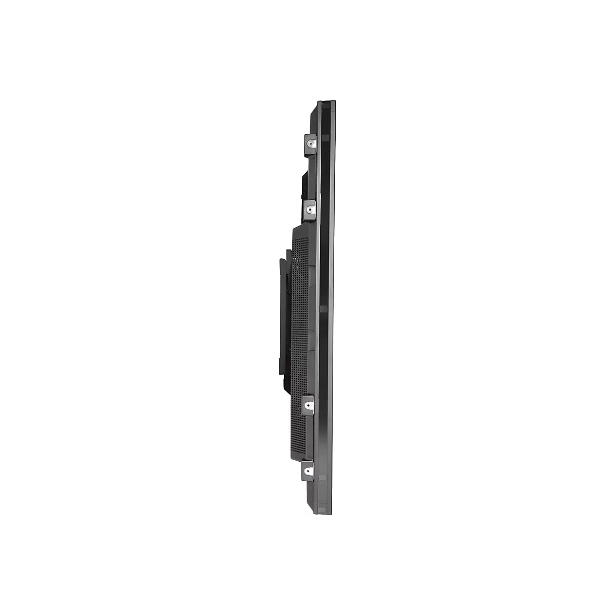 Peerless SmartMount Universal Flat Wall Mount SF670P - Befestigungskit (Wandplatte, Adapter für Halterung) - für Flachbildschirm - Stahl, Epoxidharz - Schwarz (46'-90') - Montageschnittstelle: 895 x 450 mm