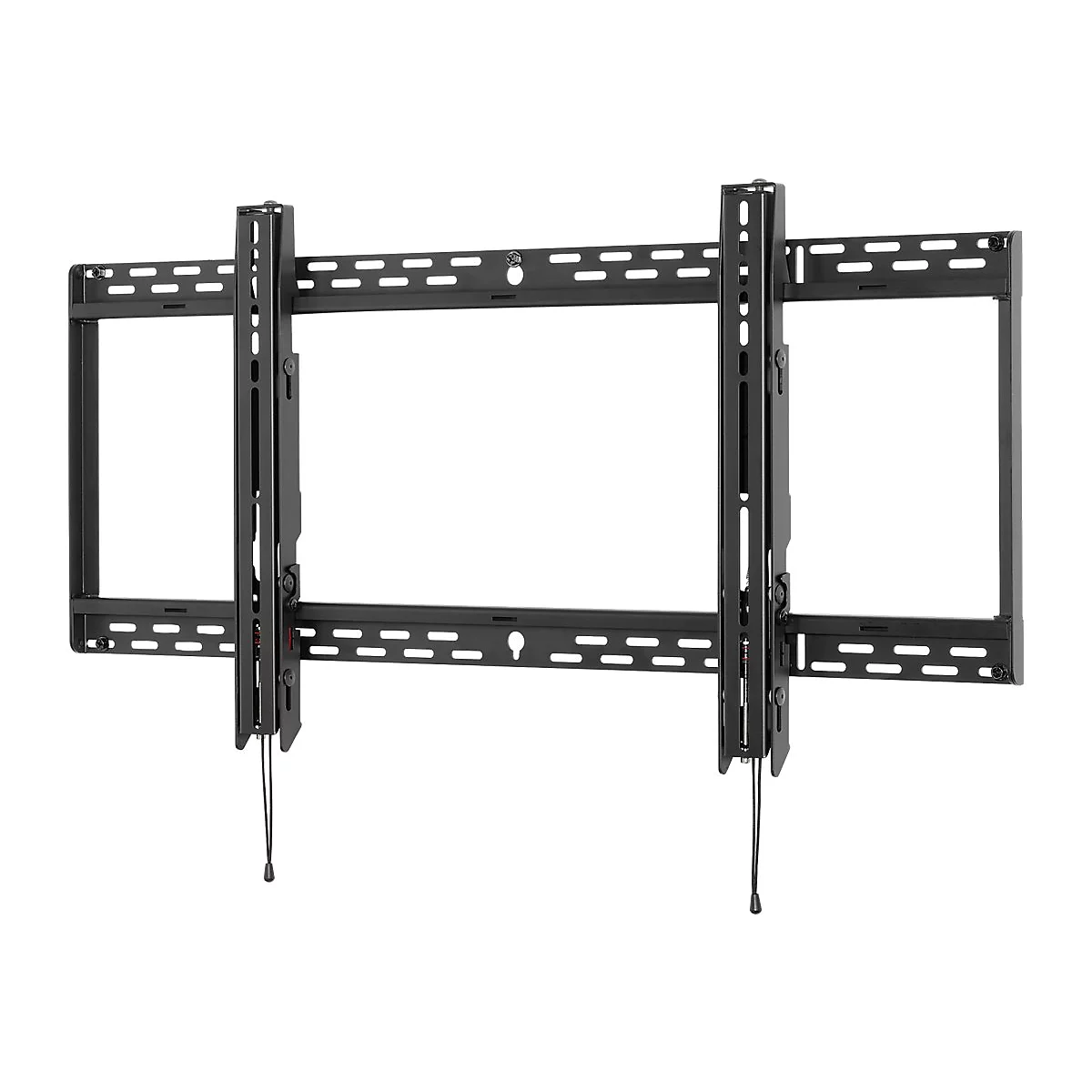 Peerless SmartMount Universal Flat Wall Mount SF670P - Befestigungskit (Wandplatte, Adapter für Halterung) - für Flachbildschirm - Stahl, Epoxidharz - Schwarz (46'-90') - Montageschnittstelle: 895 x 450 mm