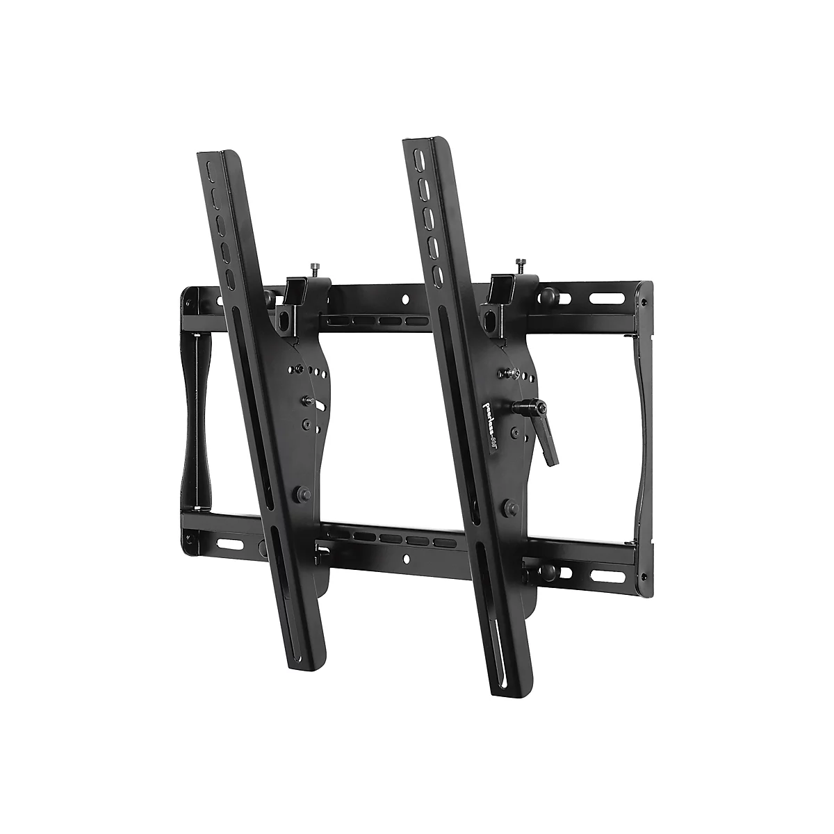 Peerless SmartMount Universal Tilt Wall Mount ST640P - Befestigungskit (Klammer, Wandplatte mit verstellbarer Neigung, Sicherheits-Befestigungselemente) - für LCD-Display - Schwarz - Bildschirmgröße: 81.3-127 cm (32'-50') - Montageschnittstelle: 4...