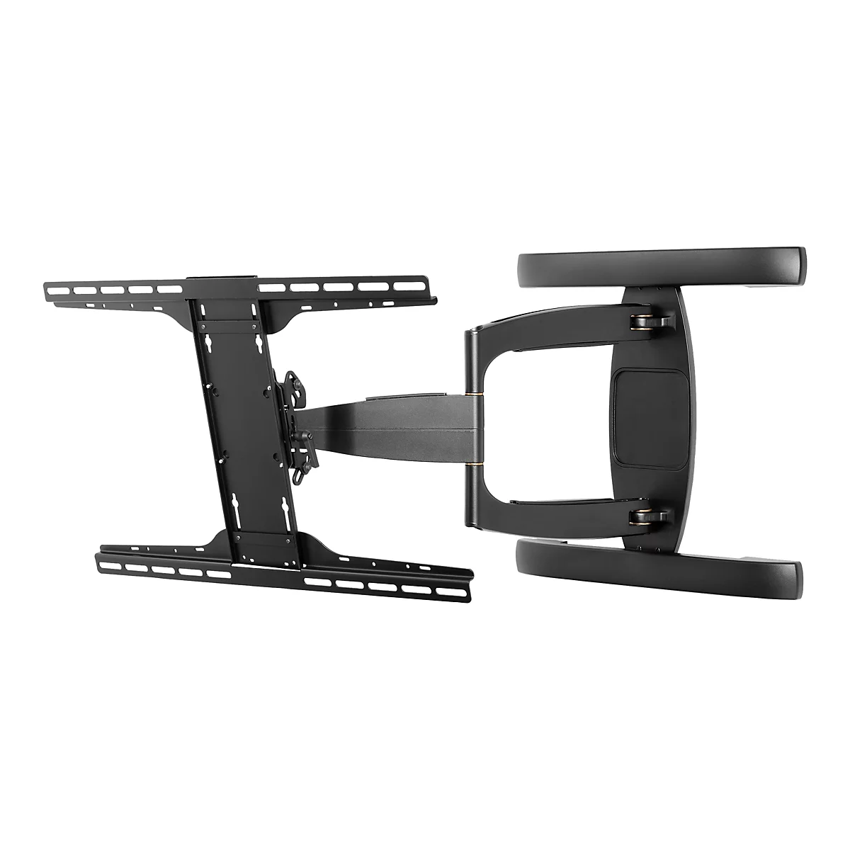 Peerless Universal Full-Motion Plus Wall Mount SA761PU - Befestigungskit (Wandmontage) - für Flachbildschirm - Epoxidharz - Glanzschwarz - Bildschirmgröße: 99.1-190.5 cm (39'-75')