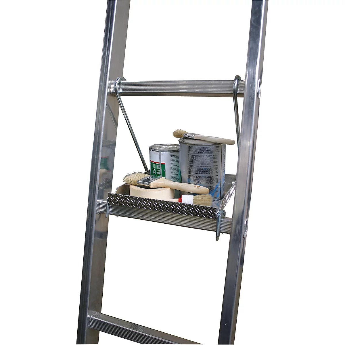 Peldaño/portaobjetos combinado Krause, para peldaños-escaleras Krause, altura 40 cm