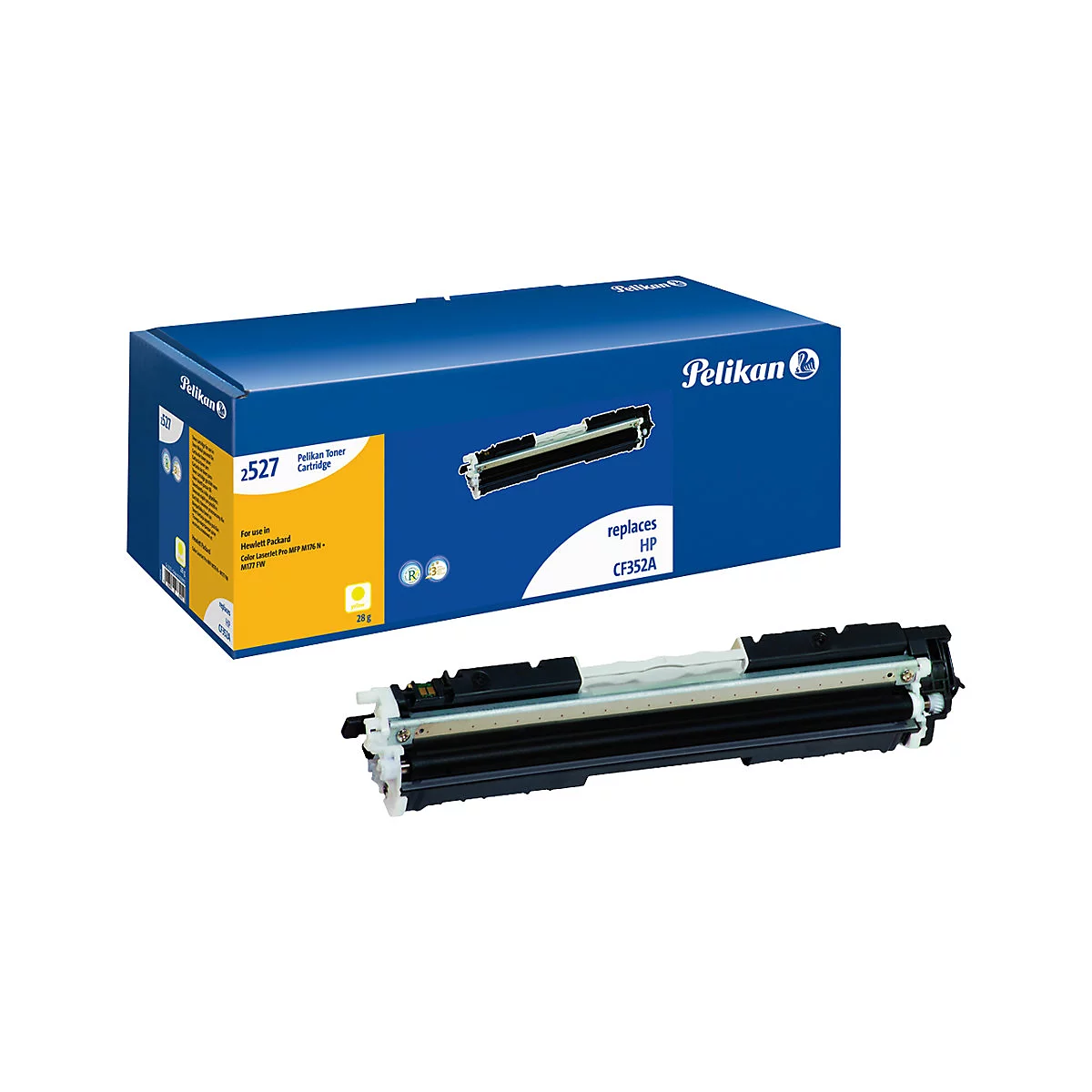 Pelikan - Gelb - kompatibel - Tonerpatrone (Alternative zu: HP CF352A) - für HP Color LaserJet Pro MFP M176n, MFP M177fw
