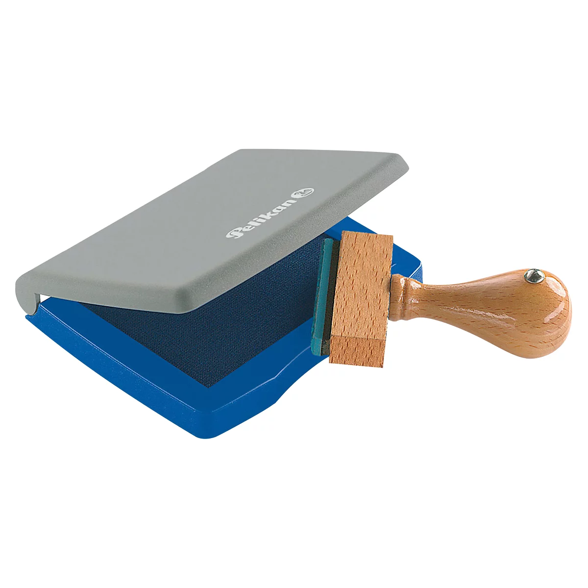 Pelikan stempelkussen maat nr. 3, voor rubber- en polymeerstempels, Oppervlakte 5 x 7 cm, blauw