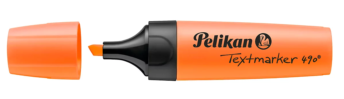 Pelikan Textmarker 490, 10 Stück, orange