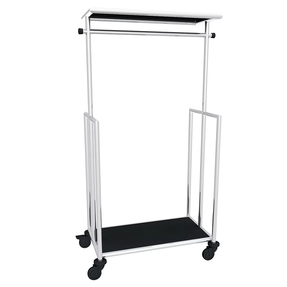 Penderie sur roues Jupiter, Penderie mobile Jupiter, l 1000 x P 450 x H 1700 mm