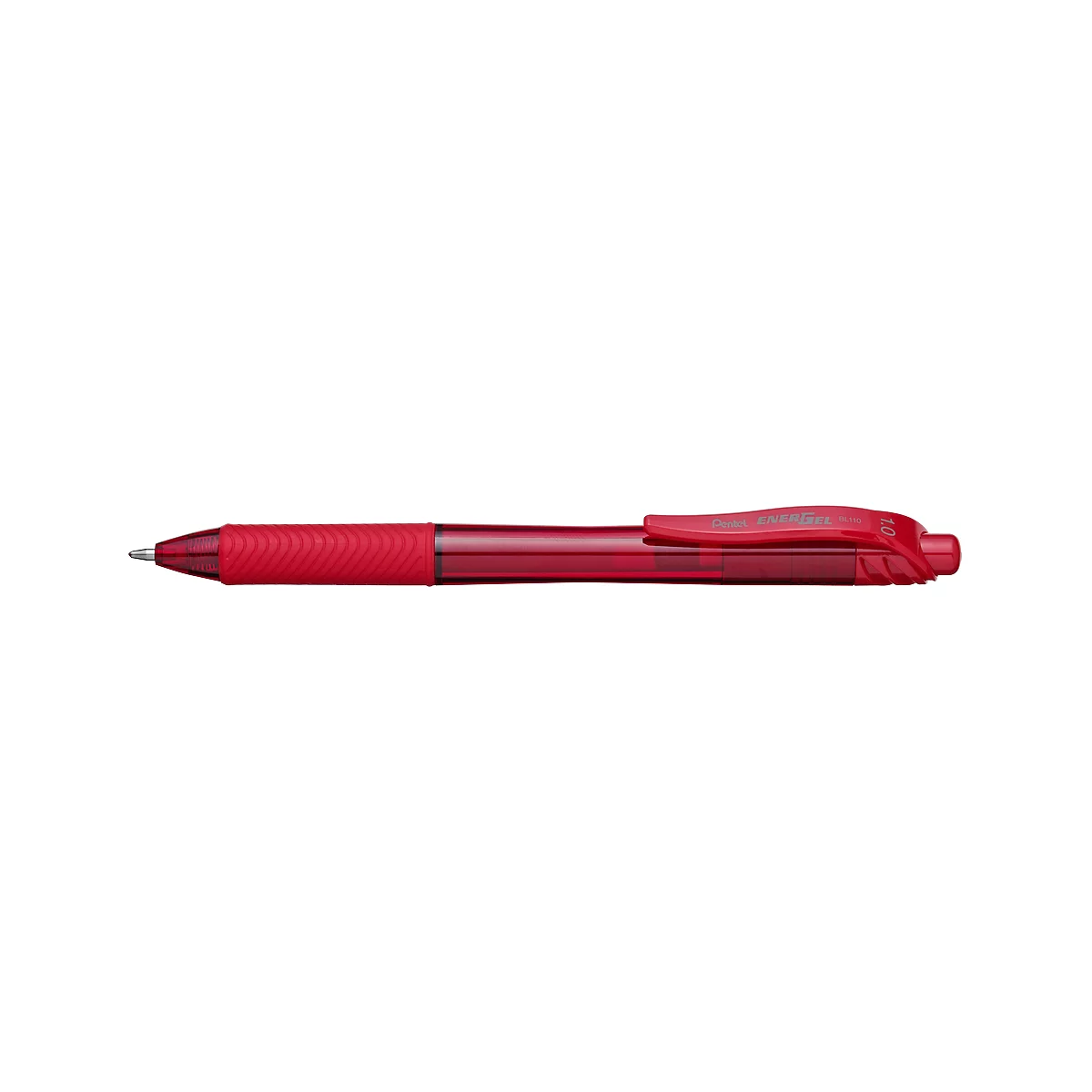 Pentel® gel-rollerbalpen EnerGel BL 110, 12 stuks, rood