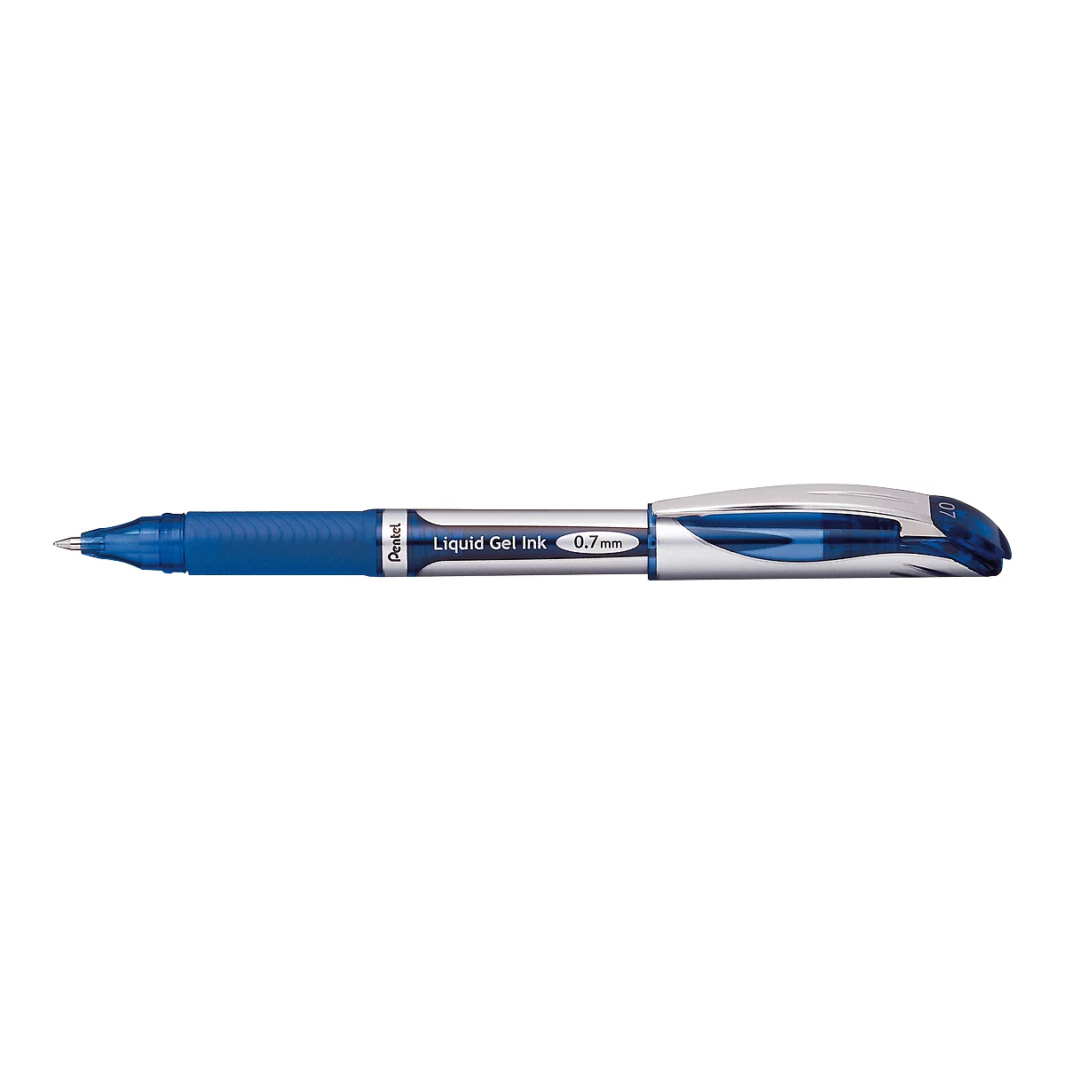 Pentel gel-rollerbalpen EnerGel BL 57, blauw, 12 st.