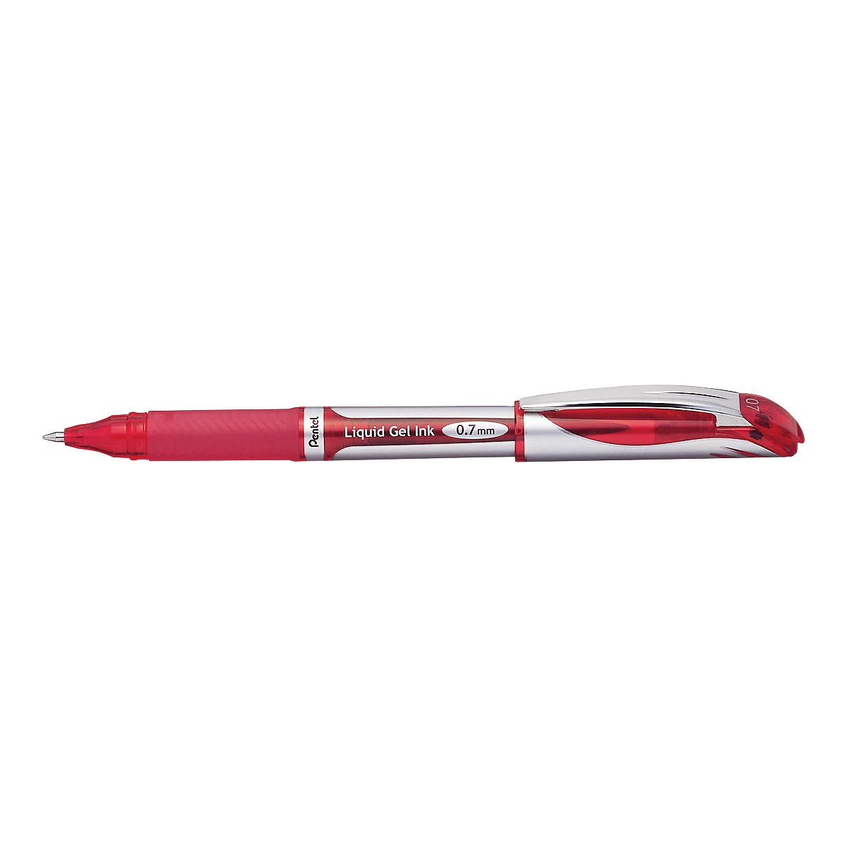 Pentel Gel-Tintenroller EnerGel BL 57, rot, 12 St.