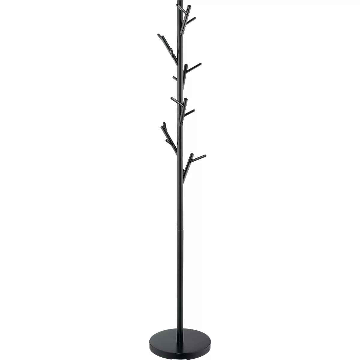 Perchero de pie Tree, negro