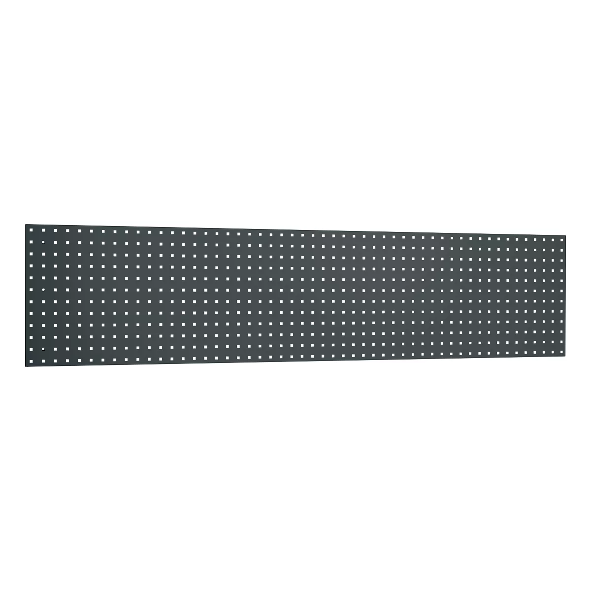 Gray rectangular panel with many small, evenly spaced white dots.