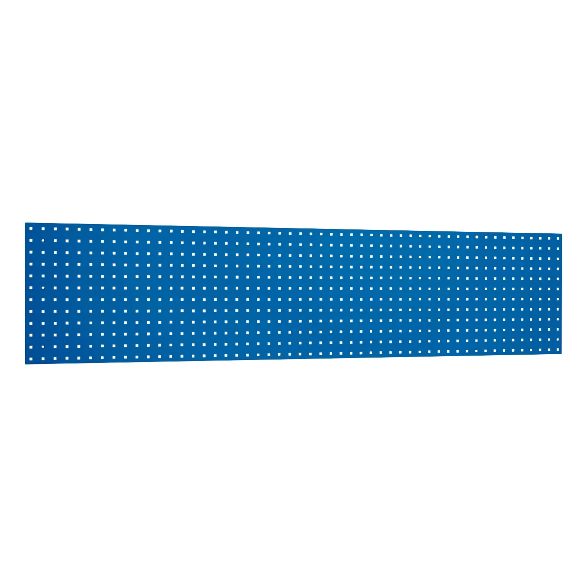 Blue rectangle with many small white dots. The dots are arranged regularly.