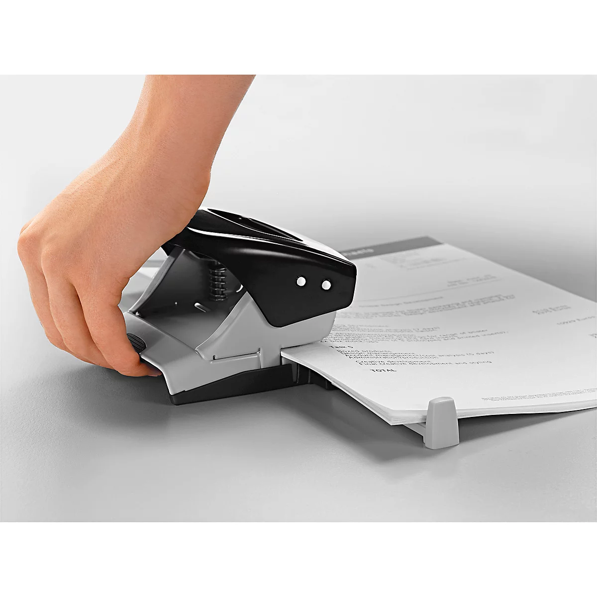 Perforateur série NeXXt 5008 LEITZ®, métal, noir