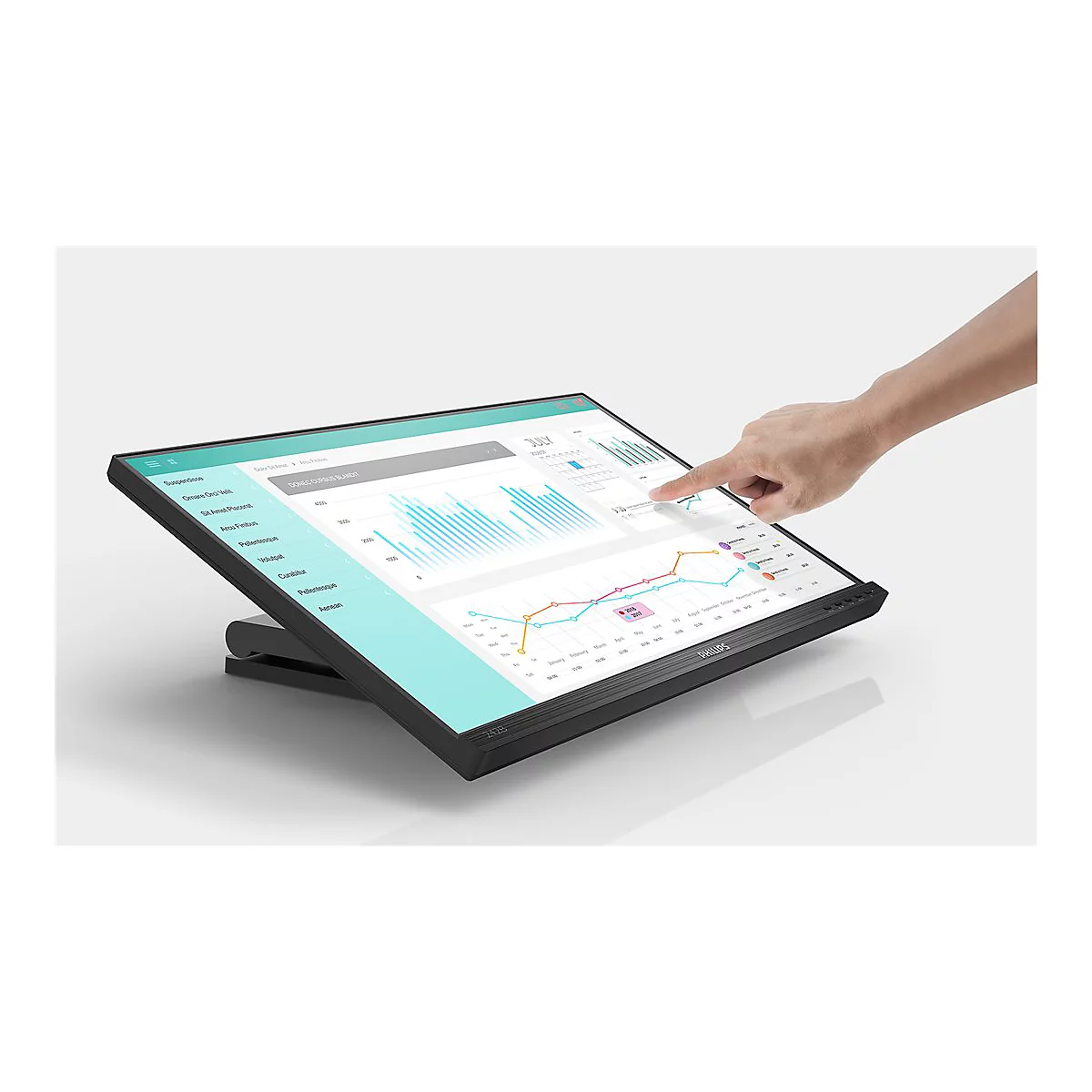 Philips 242B1TC - LED-Monitor - 61 cm (24') (23.8' sichtbar) - Touchscreen - 1920 x 1080 Full HD (1080p) @ 75 Hz - IPS
