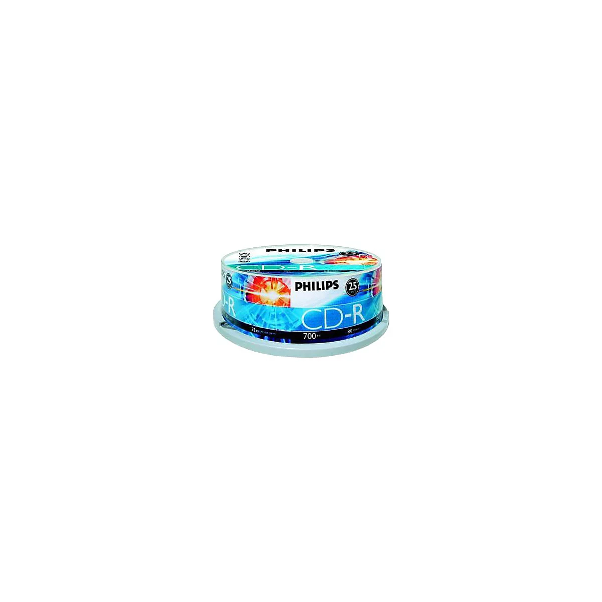 Philips - 25 x CD-R - 700 MB (80 Min) 52x - Spindel