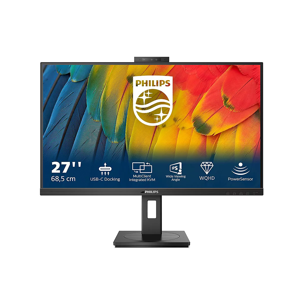 Philips 27B1U5601H - 5000 Series - LED-Monitor - USB - 68.6 cm (27') - 2560 x 1440 QHD @ 75 Hz