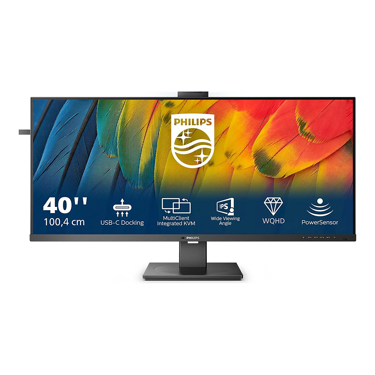 Philips 40B1U5601H - 5000 Series - LED-Monitor - 101.6 cm (40') (39.53' sichtbar) - 3440 x 1440 UWQHD @ 120 Hz - IPS
