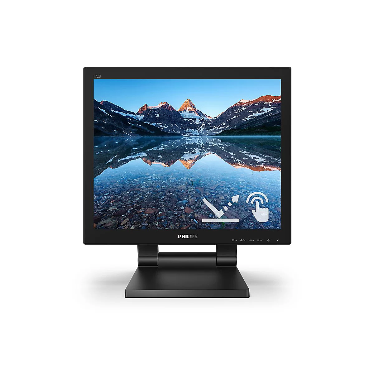 Philips B Line 172B9TL - LED-Monitor - 43.2 cm (17') - Touchscreen - 1280 x 1024 SXGA @ 60 Hz - TN