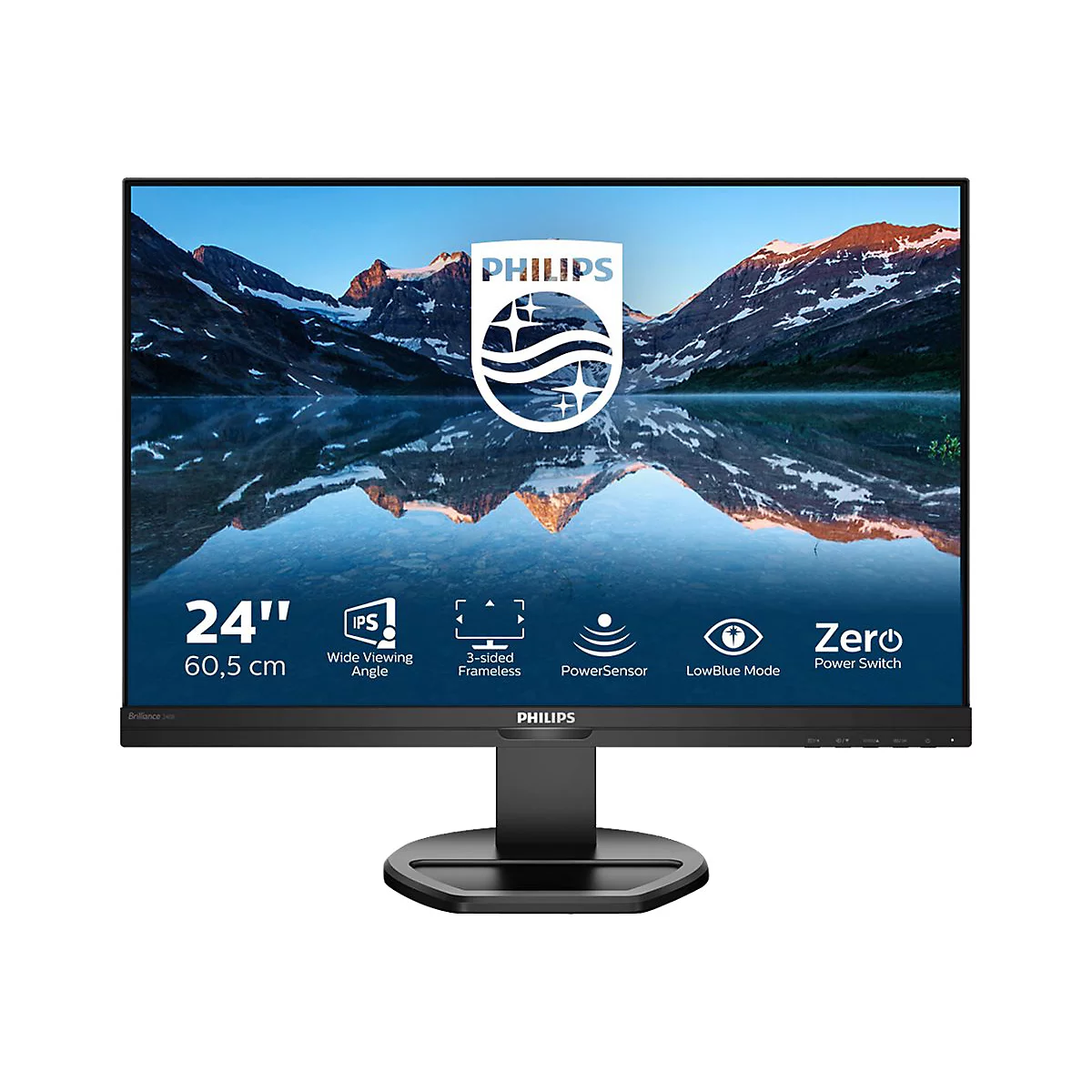 Philips B Line 240B9 - LED-Monitor - 61.1 cm (24.1') (24' sichtbar) - 1920 x 1200 WUXGA @ 75 Hz - IPS - 300 cd/m²